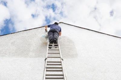 Peinture extérieure à Fontenay-le-Vicomte — façades et ravalement